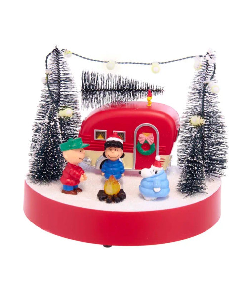 MUSICAL LED PEANUTS CAMPER - PN5201