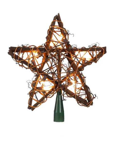RATTAN NATURAL STAR TREETOP - UL1219/NAT