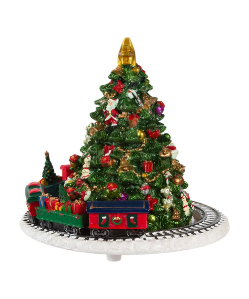 REVOLVING MUSICAL CHRISTMAS TREE - C5561