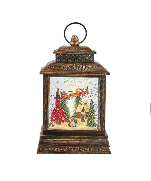 LIT SANTA WATER GLOBE PROJECTOR - JEL0991
