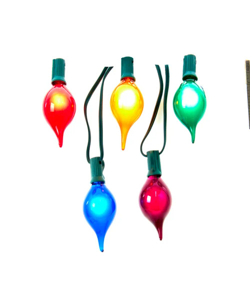 MULTI-COLORED TEARDROP LIGHT SET - UL4343