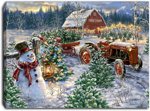 TREE FARM 8X6 - A1107 TREE FARM 8X6 - A1107