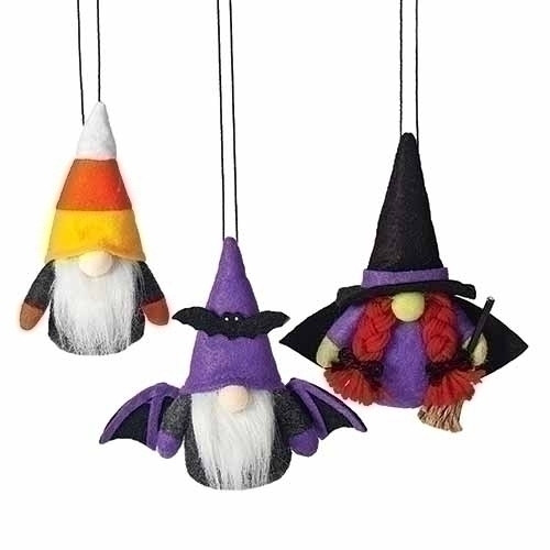 HALLOWEEN GNOME ORNAMENT - 135015