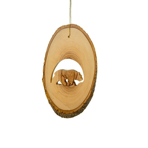 GRIZZLY BEAR ORNAMENT - W-23
