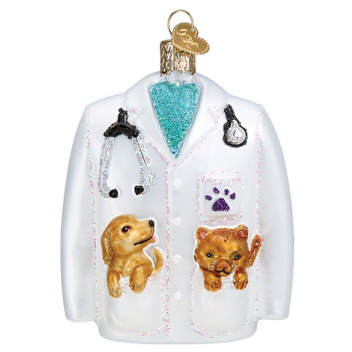 Veterinarian's Coat by Old World Christmas 36282