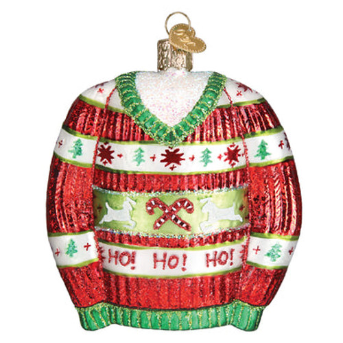 FESTIVE CHRISTMAS SWEATER ORNAMENT - 32260
