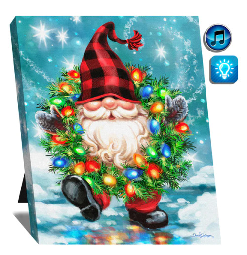 MUSICAL GNOME 8X10 - A2227