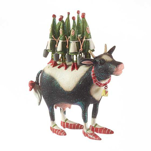 8 MAIDS A-MILKING ORNAMENT- 08-30346 8 MAIDS A-MILKING ORNAMENT- 08-30346