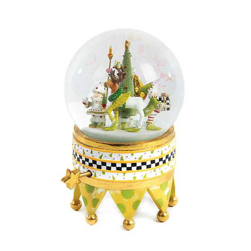 DASH AWAY SANTA SNOW GLOBE - 40010-01