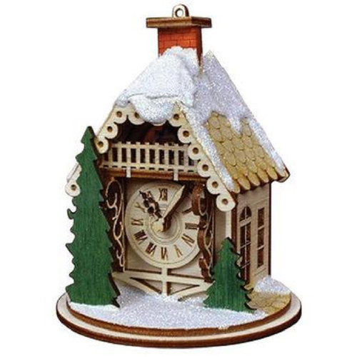 Alpine Time Clock Shoppe by Old World Christmas 80022