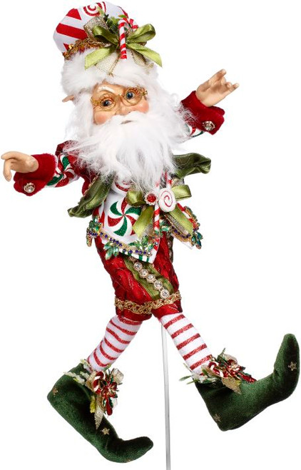 NORTH POLE CANDYCANE ELF 14'' - SM - 51-37620 - 50OFF2025