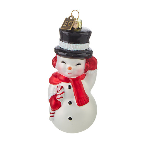 4.5" SNOWMAN BLOW MOLD ORNAMENT - 4253122 4.5" SNOWMAN BLOW MOLD ORNAMENT - 4253122