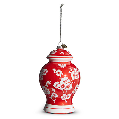 6.5" GINGER JAR ORNAMENT - 4353183 6.5" GINGER JAR ORNAMENT - 4353183