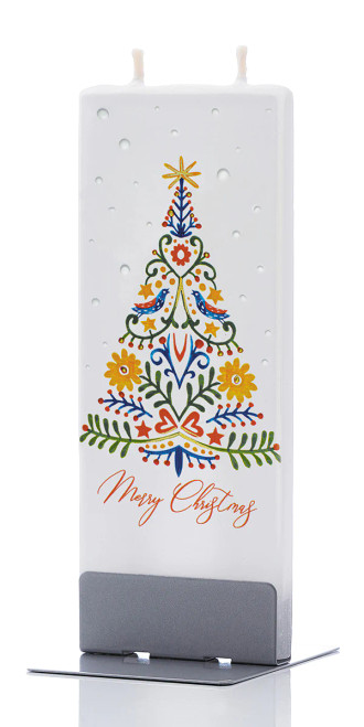 SCANDINAVIAN FOLK ART INSPIRED CHRISTMAS TREE - D22029