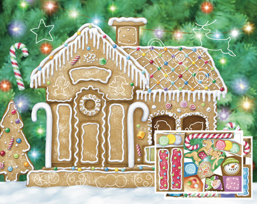 GINGERBREAD HOUSE ADVENT CALENDAR - BB210