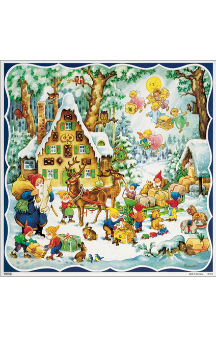 SANTAS ELVES ADVENT CALENDAR - 10413