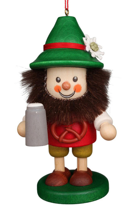BAVARIAN BEER DRINKER ORNAMENT - 13-0801