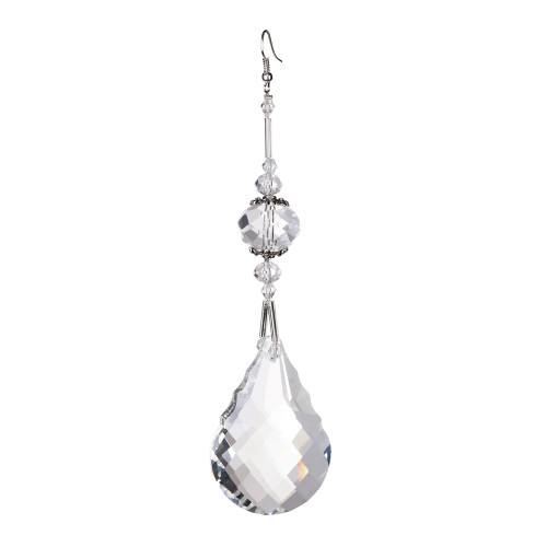 HANGING CRYSTAL PEDELOQUE 5"- MADE IN THE USA - H107