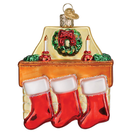 FAMILY OF 3 STOCKINGS ORNAMENT - 32595