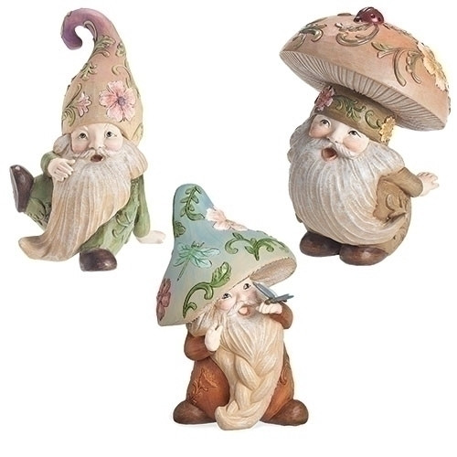 GNOME FIGURES COLORFUL CRITTERS - 12937