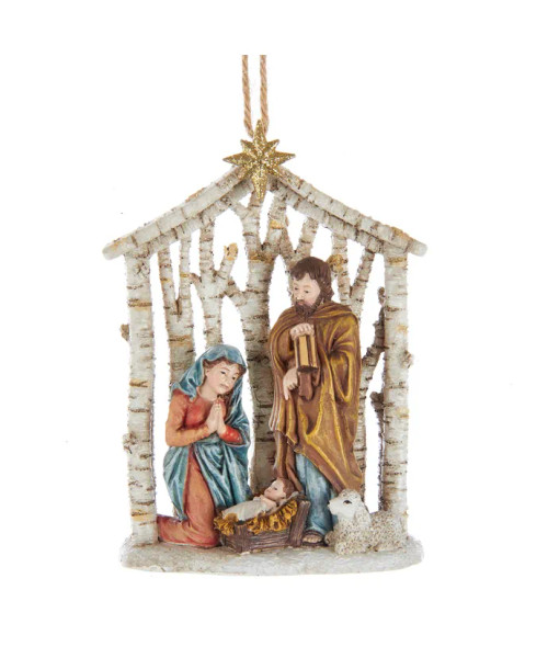 NATIVITY ORNAMENT - E0290