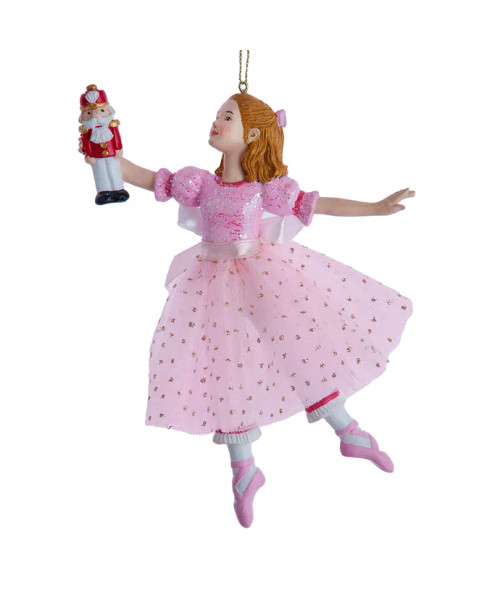 PINK CLARA BALLERINA ORNAMENT - E0848 PINK CLARA BALLERINA ORNAMENT - E0848
