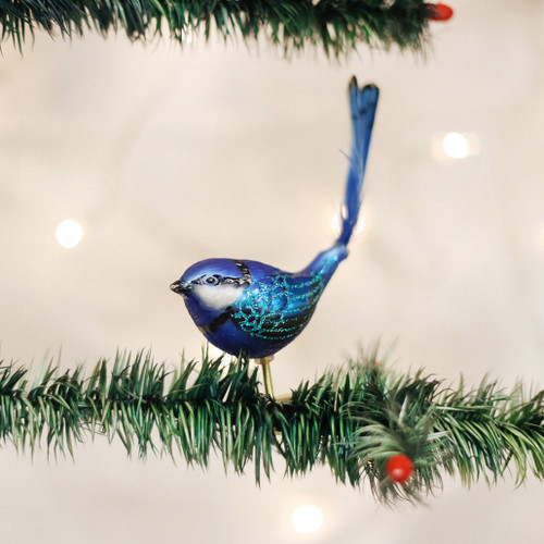 Clip-On Fairy Wren by Old World Christmas 18091