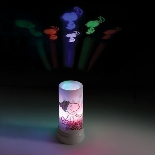 LED SNOOPY PROJECTOR LAMP - 132526