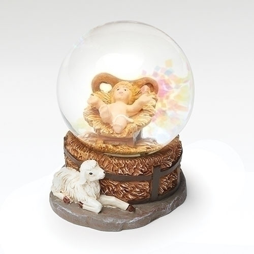 BABY JESUS MINI WATERGLOBE - 59022