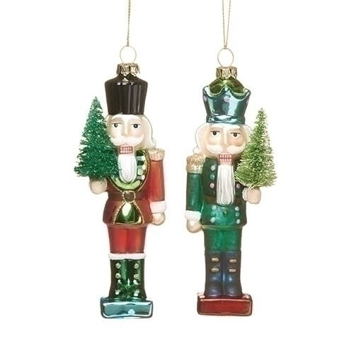 NUTCRACKER WITH TREE ORNAMENT - 136704