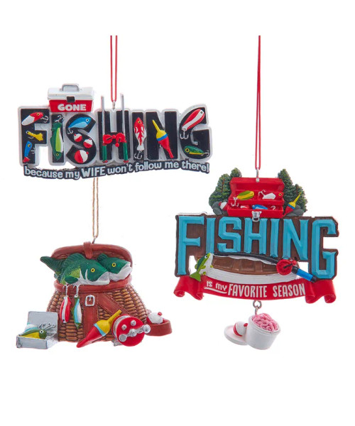 FISHING ORNAMENT - J8810
