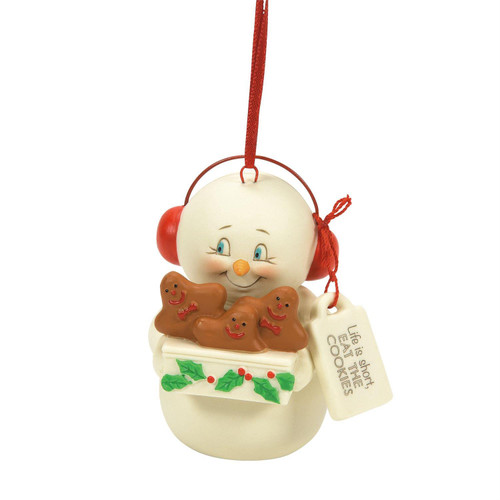 LIFE IS SHORT, EAT THE COOKIES ORNAMENT - 6012523 LIFE IS SHORT, EAT THE COOKIES ORNAMENT - 6012523