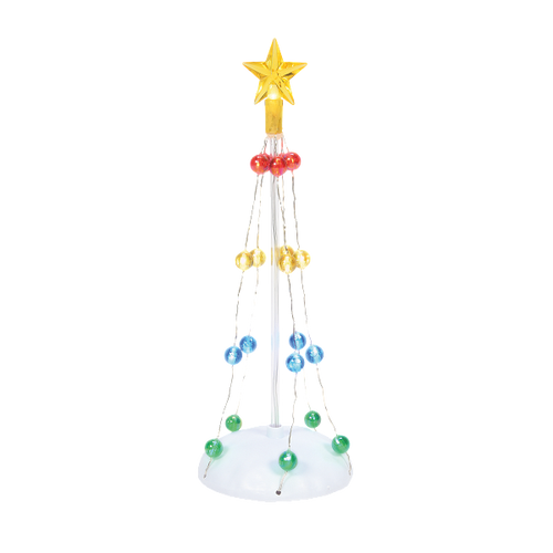 VILLAGE - LIT CHRISTMAS POLE TREE - 6011460 VILLAGE - LIT CHRISTMAS POLE TREE - 6011460