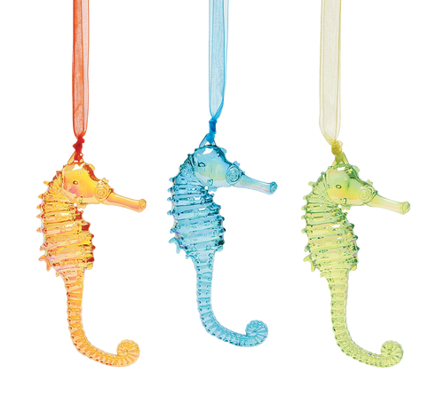 FACETS SEAHORSE ORN - ND6010919