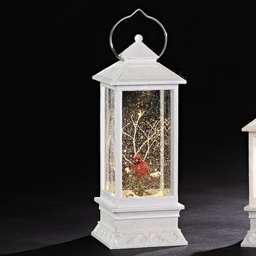 LED SWIRL CARDINAL WATER GLOBE - 130357 LED SWIRL CARDINAL WATER GLOBE - 130357
