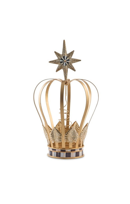 GLAM UP CROWN TREE TOPPER - 35509-0698