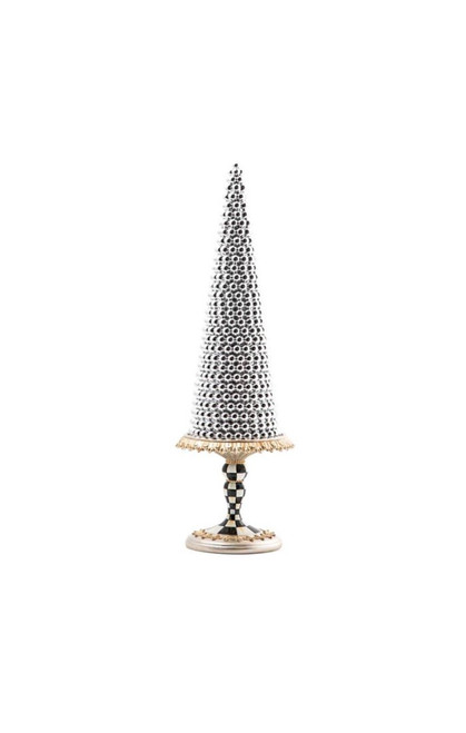 GLAM UP PLATINUM BEADED TREE - SMALL - 35509-0712