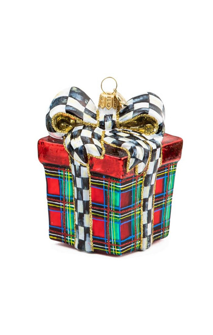 TARTASTIC GIFT GLASS ORNAMENT - 53913-2241 TARTASTIC GIFT GLASS ORNAMENT - 53913-2241