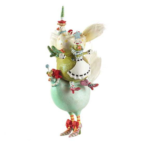 12 DAYS 3 FRENCH HENS ORNAMENT - 08-30253