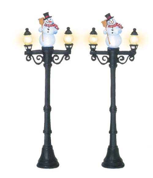 SNOWMAN STREET LIGHTS ST/2 - 56.53189