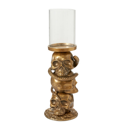 SKULL TOWER CANDLEHOLDER - 74075.00 SKULL TOWER CANDLEHOLDER - 74075.00
