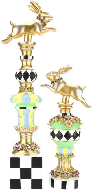 JEWELED WHIMSICAL RABBIT - 29-34830