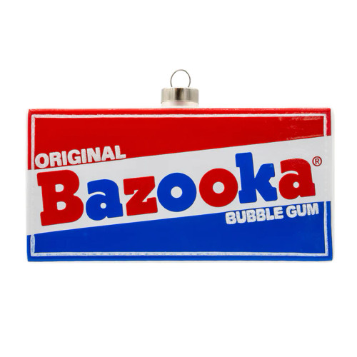 BAZOOKA BUBBLE GUM BOX ORNAMENT - 92450