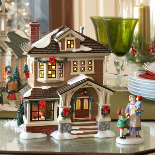 SNOW VILLAGE - CHRISTMAS AT GRANDMA'S - 808943
