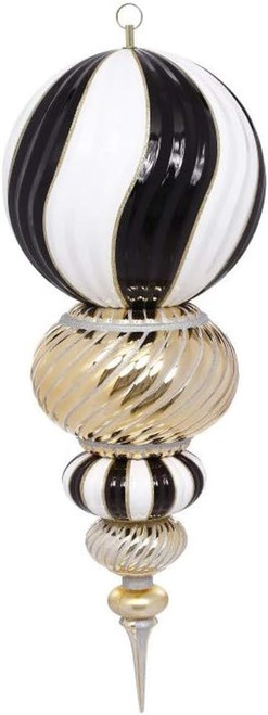 ROYAL SWIRL ORNAMENT 26" - 32-00570-BW ROYAL SWIRL ORNAMENT 26" - 32-00570-BW
