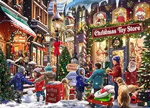 CHRISTMAS TOY STORE PUZZLE - VC1304