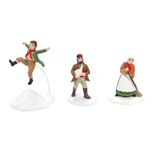 DICKENS - FRIENDS AND NEIGHBORS 1 - SET OF 3 2024 VERSION - 6013425