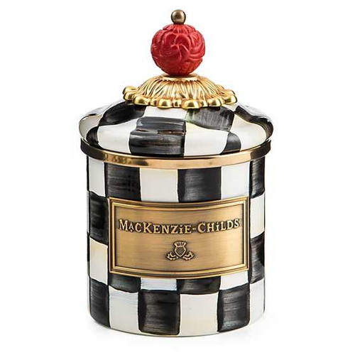 COURTLY CHECK MINI CANISTER - 89365-40 COURTLY CHECK MINI CANISTER - 89365-40