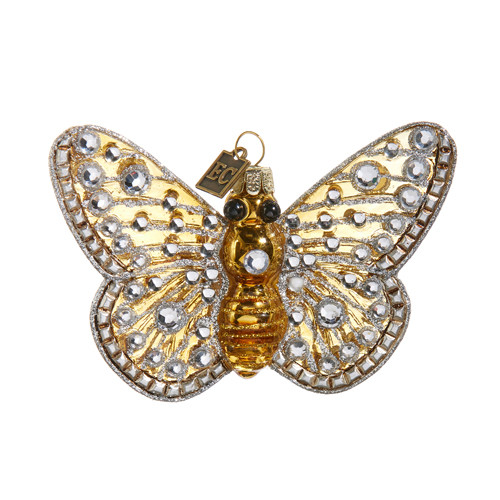 JEWELED BUTTERFLY ORNAMENT - 4453147 JEWELED BUTTERFLY ORNAMENT - 4453147