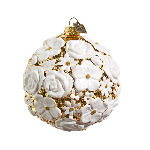 MIXED BLOSSOM BALL ORNAMENT - 4453156